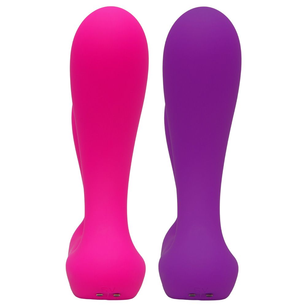 Vibrador y plug anal duplo 9 Vibraciones Mento S-Hande Sexy Import