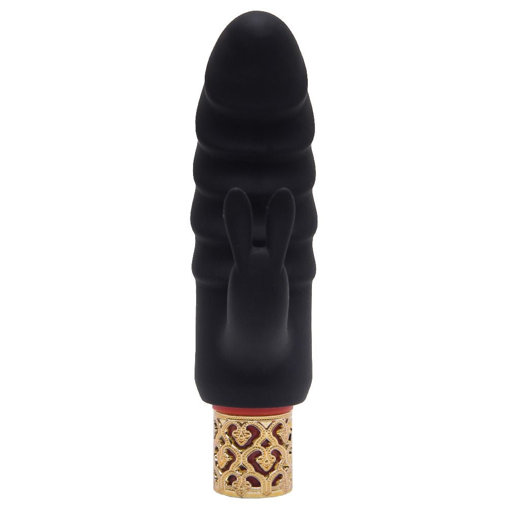 Vibrador com plug y estimulador de clítoris