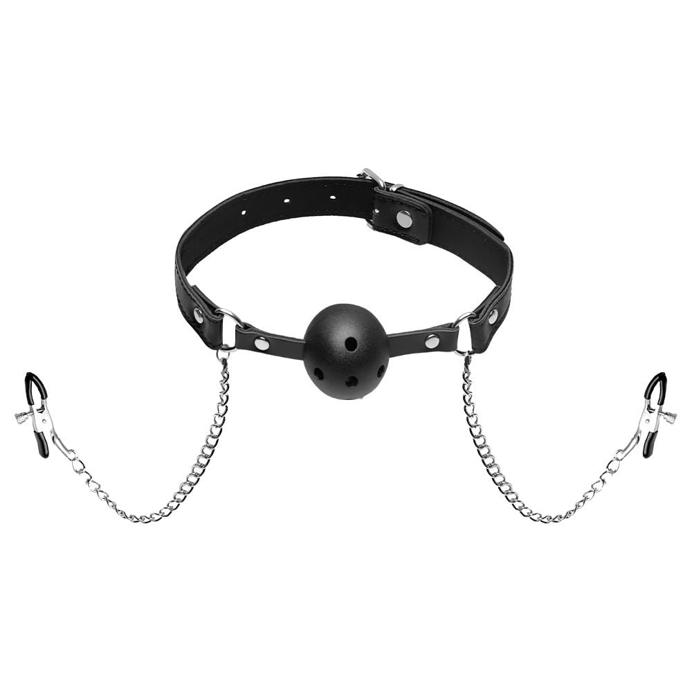 Mordaza con corriente de mamilos