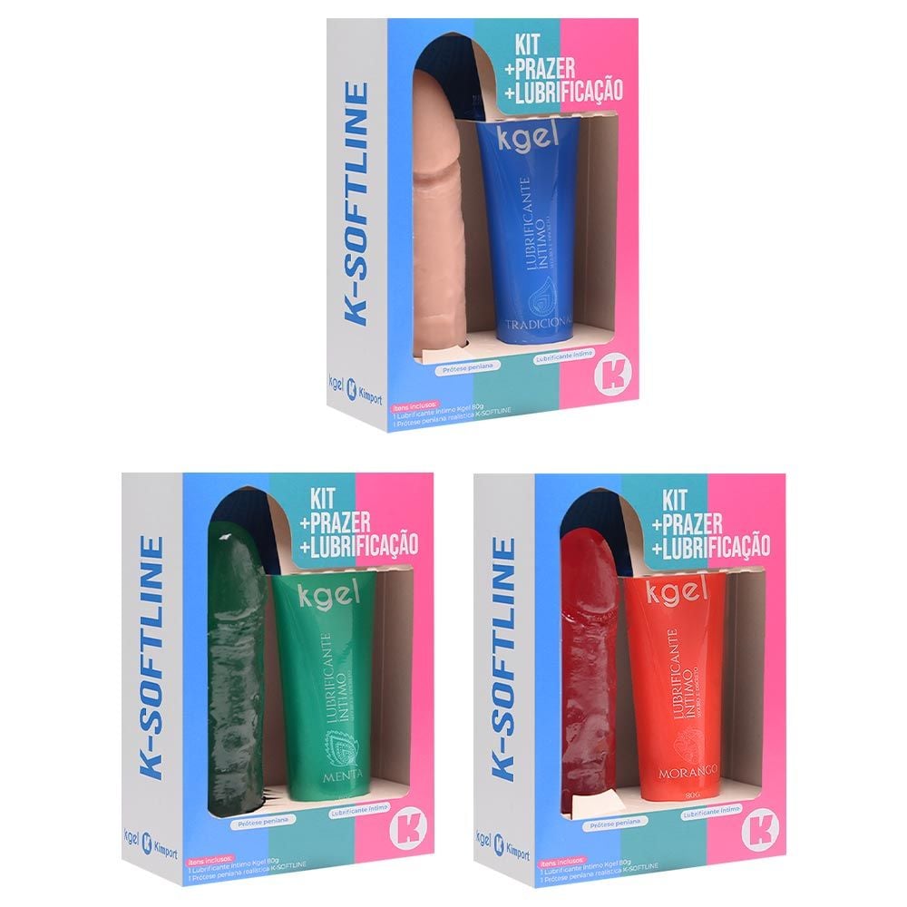 Kit K-Softline Lubricante + Pene de Goma Kgel