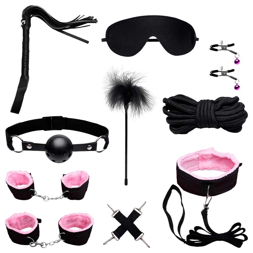 Kit sado Black Wolf Rosa bondage