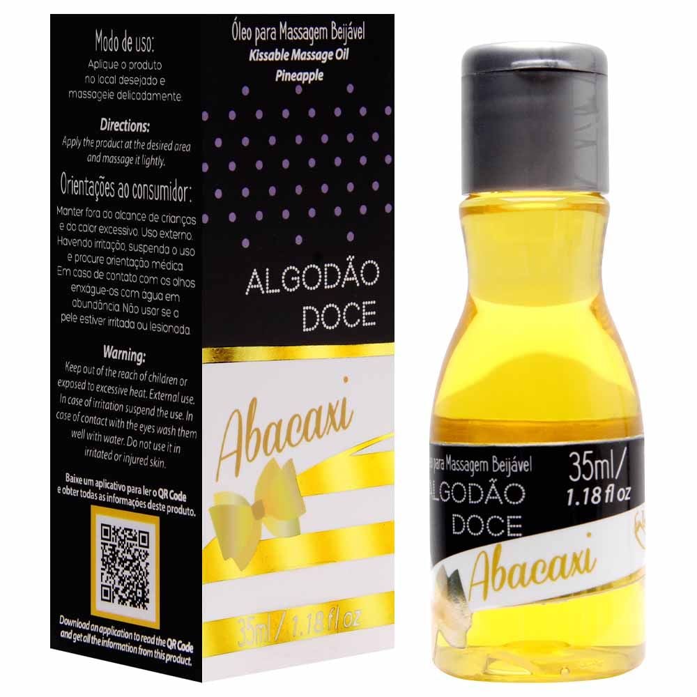 Aceite corporal comestible