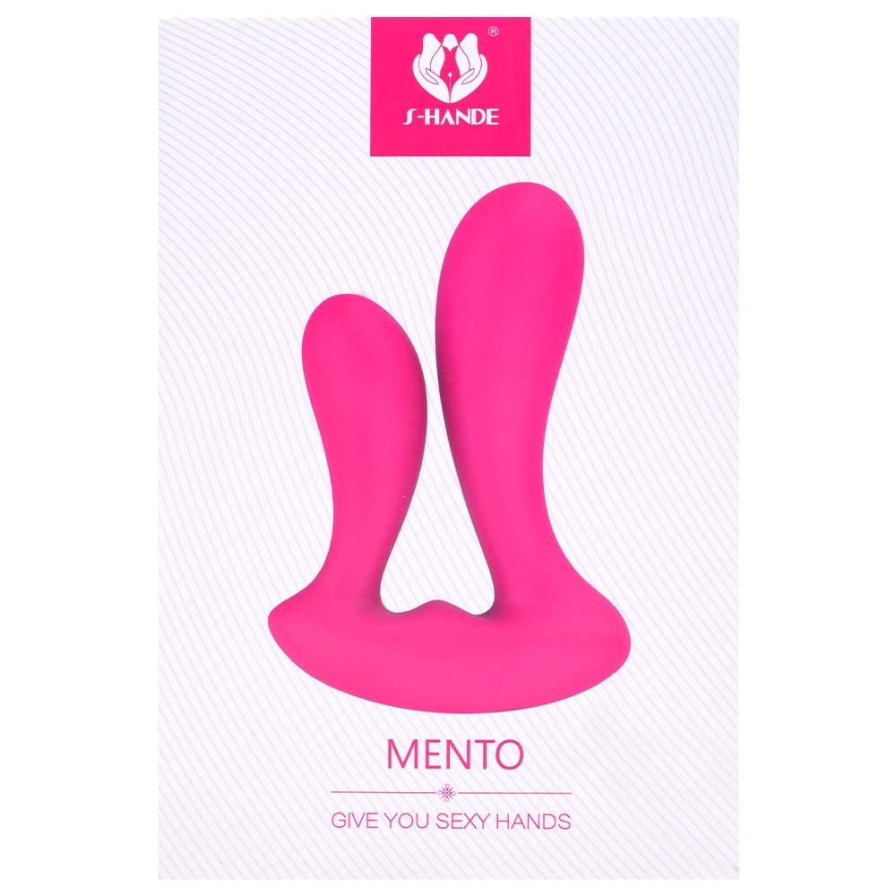 Vibrador y plug anal duplo 9 Vibraciones Mento S-Hande Sexy Import