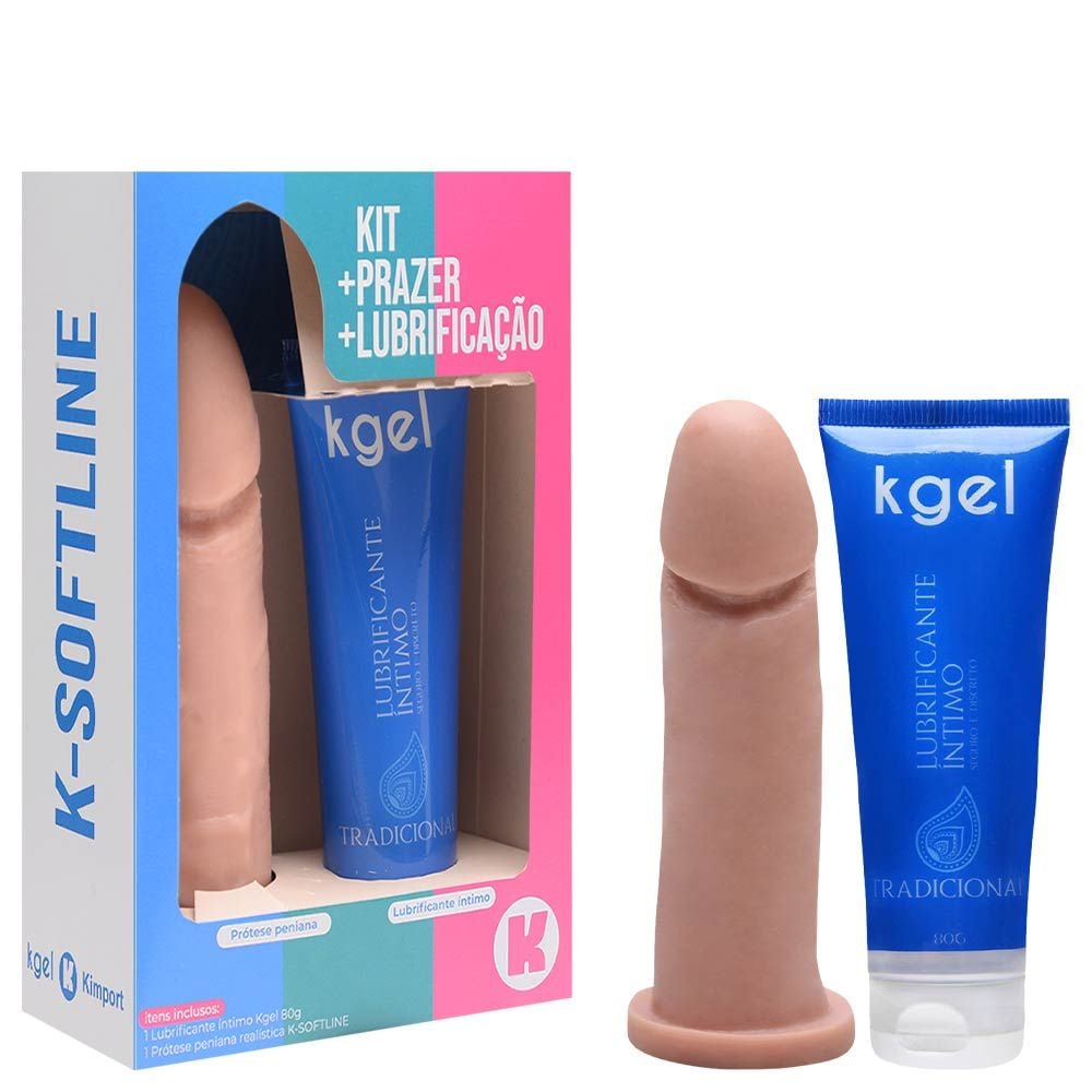 Kit K-Softline Lubricante + Pene de Goma Kgel