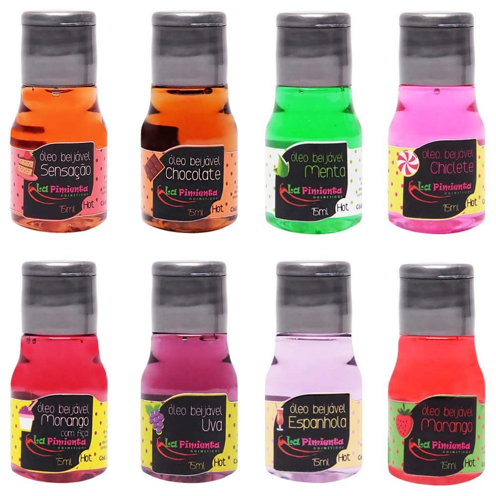 Aceite corporal comestible Sensação