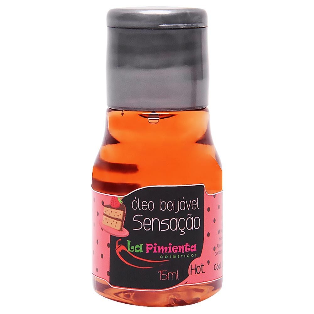 Aceite corporal comestible Sensação