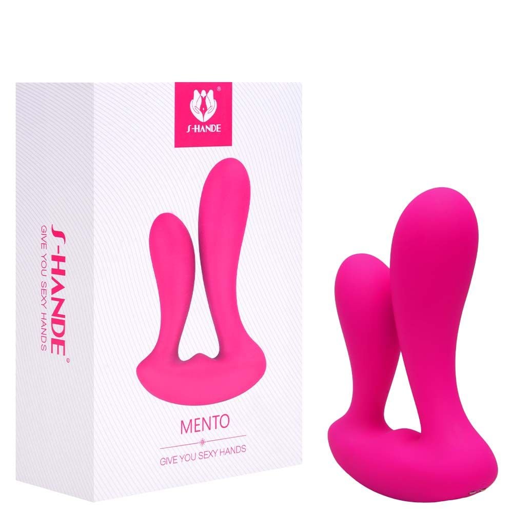 Vibrador y plug anal duplo 9 Vibraciones Mento S-Hande Sexy Import
