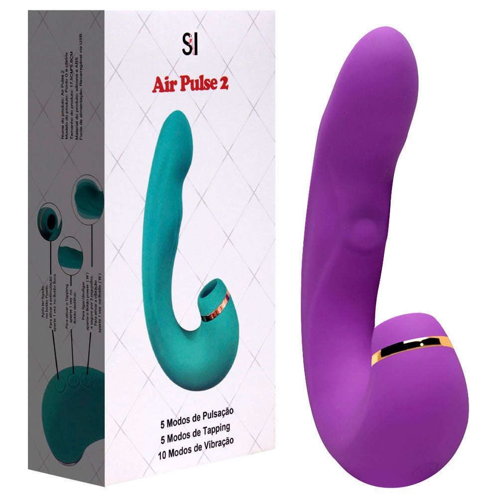 Vibrador de Estimulación Tapping Air Pulse 2 – Sexy Import