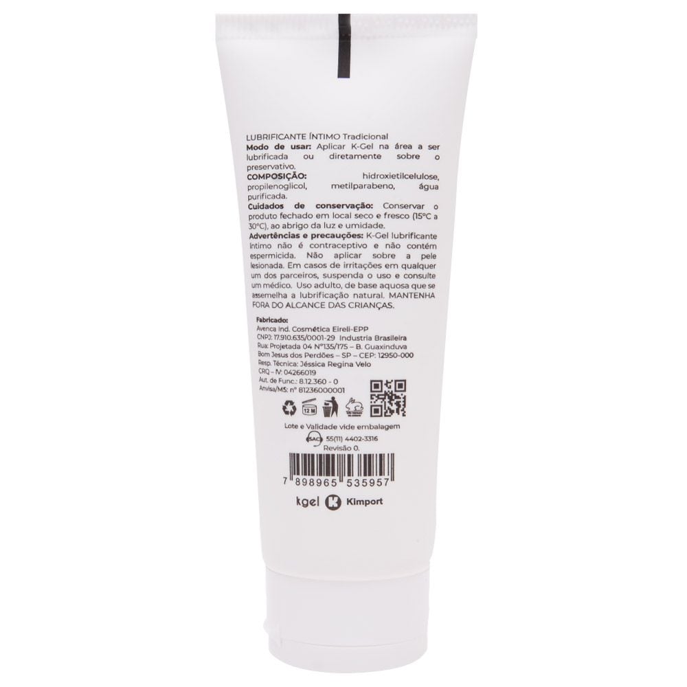 Lubrificante neutro kgel