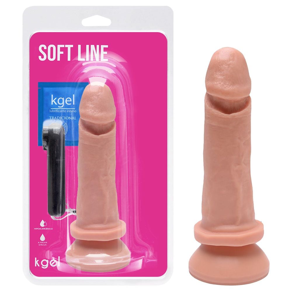 Pene con vibrador externo control