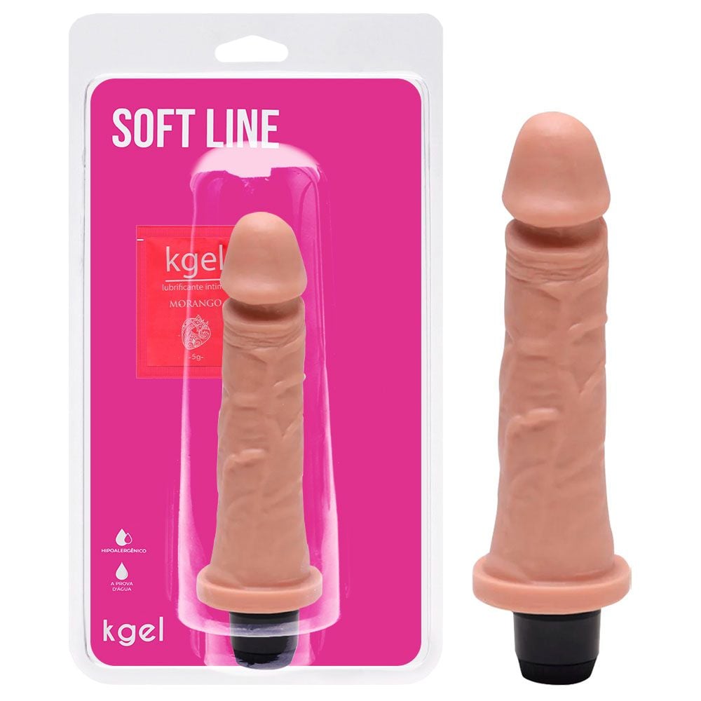 Pene con vibrador interno K-softline